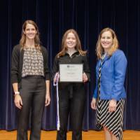 Erica and Jennifer with Sidney